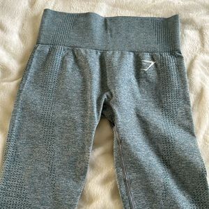 Gym Shark - Vital Seamless Legging - Teal Marl - Size S